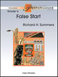 False Start Concert Band sheet music cover